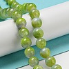 Dyed Natural White Jade Beads Strands G-F764-02A-2