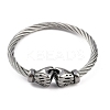 304 Stainless Steel Bangles for Women STAS-M023-19A-2