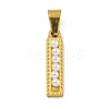 Ion Plating(IP) 304 Stainless Steel Pendants STAS-U024-01I-1