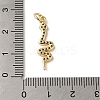 Brass Micro Pave Cubic Zirconia Pendants KK-R162-034D-G-3