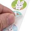 8 Patterns Easter Theme Self Adhesive Paper Sticker Rolls DIY-C060-03N-4