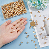300Pcs 5 Styles CCB Plastic Tube Bails CCB-DC0001-19G-3