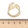 304 Stainless Steel Cuff Rings for Women RJEW-A077-01G-5
