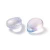Two Tone Transparent Spray Painted Glass Beads GLAA-T017-01-B03-4