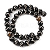 Tibetan Style dZi Beads Strands G-G328-A08-10mm-3