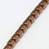 Electroplate Non-magnetic Synthetic Hematite Beads Strands G-J163-2x2mm-M-4