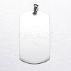 Tarnish Resistant 304 Stainless Steel Pendants STAS-G077-01P-4