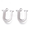 Tarnish Resistant 304 Stainless Steel Charms STAS-H112-U-P-1