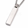 Pride Style 201 Stainless Steel Pendant Necklaces NJEW-F288-03P-3