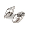 304 Stainless Steel Beads STAS-H242-04P-06-2
