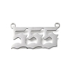 304 Stainless Steel Pendants STAS-D382-04E-P-1
