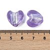 Handmade Silver Foil Lampwork Glass Beads LAMP-Q005-06A-2