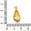 Rack Plating Brass Micro Pave Cubic Zirconia Pendants KK-L226-102G-K-3