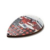 Single Face Printed Wood Big Pendants LS-WOOD-H102-03K-4