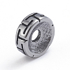 Retro 304 Stainless Steel Spacer Beads X-STAS-L243-040AS-2