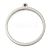 Non-Tarnish 304 Stainless Steel Laser Cut Pendants STAS-U009-06D-01-1