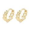 Hollow Heart Brass Hoop Earrings EJEW-Z102-16G-4