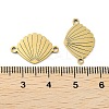 Ion Plating(IP) 201 Stainless Steel Connector Charms STAS-A090-16G-3