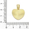 Brass Micro Pave Cubic Zirconia Pendants KK-D317-092G-3