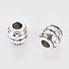 Tibetan Style Alloy Large Hole Barrel Beads LF0929Y-NF-2