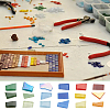 291Pcs 3 Colors Porcelain Mosaic Tiles PORC-WR0001-01A-7