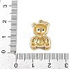 Brass Micro Pave Cubic Zirconia Pendants KK-D409-45G-B-3