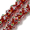 Handmade Lampwork Beads Strands LAMP-N025-05D-1