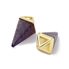 Natural Amethyst Pendants G-A222-02G-03-2