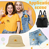 Flower Self Adhesive Computerized Embroidery Cloth Iron on/Sew on Patches PATC-GA0001-84A-5