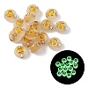 Luminous Transparent Acrylic Beads OACR-P037-01B-D-1