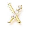 Brass Micro Pave Cubic Zirconia Pendants LS-KK-M310-01G-24-1