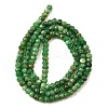 Natural Green Garnet Beads Strands G-G259-A02-3x4mm-3