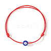 Resin Enamel Evil Eye Beaded Braided Bracelets VX2201-3-1