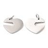 Non-Tarnish 304 Stainless Steel Pendants STAS-Z042-03P-1