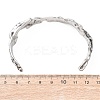 Retro 316 Surgical Stainless Steel Cuff Bangles BJEW-C142-06AS-5