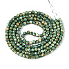 Baking Paint Glass Beads Strands X-DGLA-N016-4mm-07-2