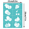Self-Adhesive Silk Screen Printing Stencil DIY-WH0338-064-2