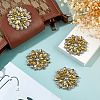 4Pcs Paillette and Rhinestone Accessories FIND-FH0012-19C-4