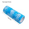 Snowflake Deco Mesh Ribbons OCOR-P010-G13-3