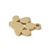 304 Stainless Steel Pendants STAS-E501-01G-01-3