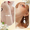 100Pcs ABS Plastic Imitation Pearl Beads OACR-LT0001-05-4