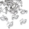 SHEGRACE Brass Clip-on Earring Findings XGR0141P-138P-1