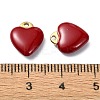Ion Plating(IP) Real 18K Gold Plated 304 Stainless Steel Pendants STAS-L024-019G-01-3