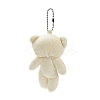 PP Cotton Mini Animal Plush Toys Bear Pendant Decoration LS-HJEW-C002-03C-2