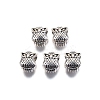 Tibetan Style Alloy European Beads TIBE-S314-84AS-RS-2
