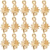 20Pcs 304 Stainless Steel SIce Pick Pinch Bails STAS-SC0009-14-1