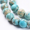 Natural Imperial Jasper Beads Strands G-G814-07-8mm-03-3