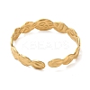 304 Stainless Steel Open Cuff Bangles BJEW-K230-02C-G-3