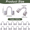 150Pcs 304 Surgical Stainless Steel Wire Guardian and Protectors STAS-TA0006-35C-P-5