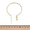 Brass Bangles for Women BJEW-G751-01G-5
